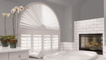Shutters for Specialty Shape Windows in St. George